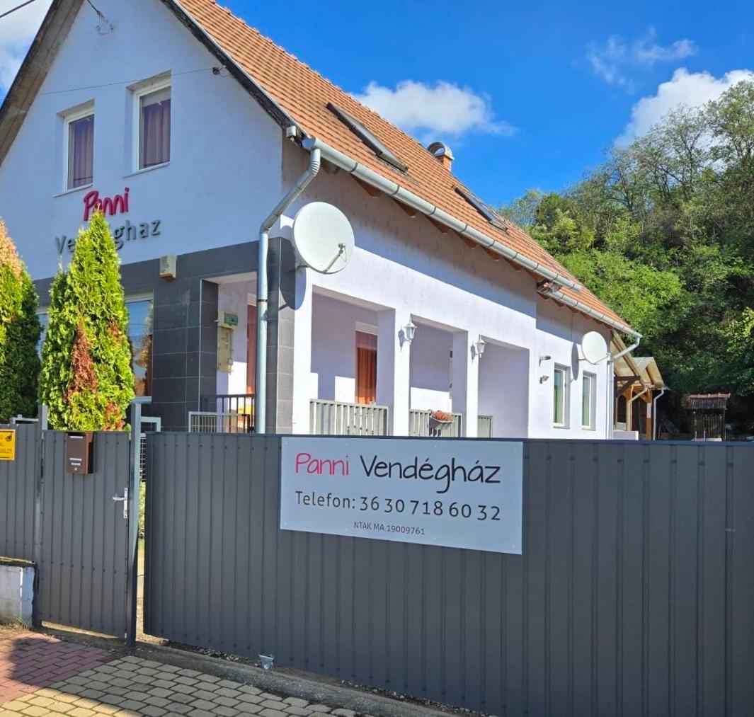Panni Vendégház Egerszalók Esterno foto